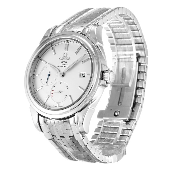 Best AAA Silver Baton Dial Replica Omega De Ville Co-Axial 4532.31.00-38.7 MM