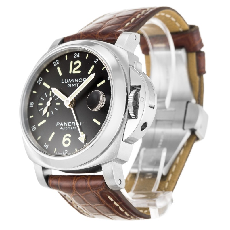 Best AAA AAA Men Black Dial Replica Panerai Luminor GMT PAM00244-40 MM 