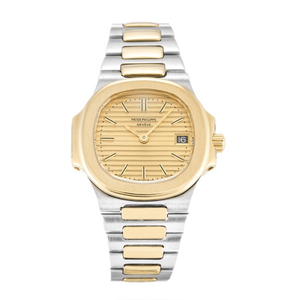 Best AAA Champagne Baton Dial Replica Patek Philippe Nautilus 4700/1-24 MM