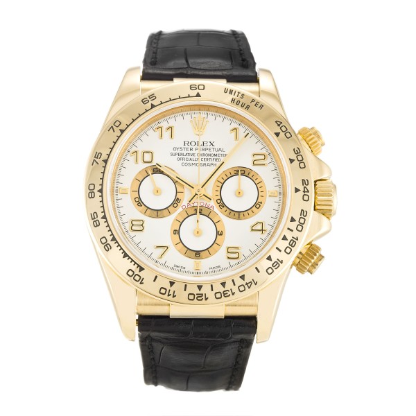 Best AAA White Arabic Dial Replica Rolex Daytona 16518-40 MM