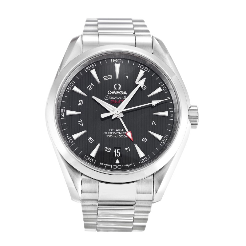 Best AAA Black Baton Dial 43 MM Replica Omega Aqua Terra 150m Gents 231.10.43.22.01.001-43 MM