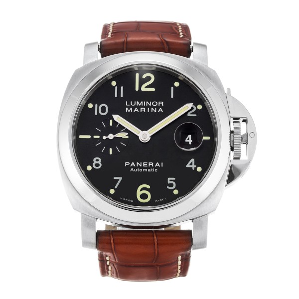 Best AAA Black Arabic Dial 44 MM Replica Panerai Luminor Marina PAM00164-44 MM