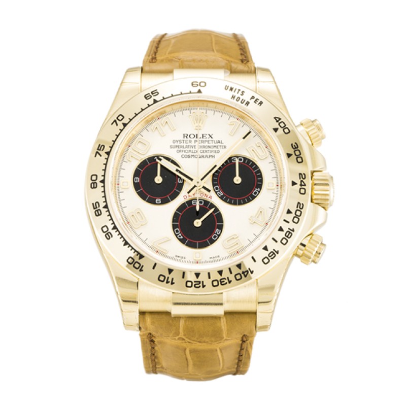 Best AAA White Arabic Dial Replica Rolex Daytona 116518-40 MM