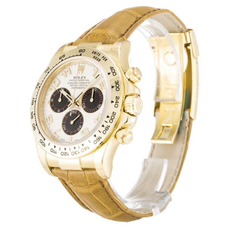 Best AAA White Arabic Dial Replica Rolex Daytona 116518-40 MM