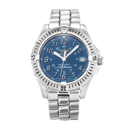 Best AAA Blue Arabic Dial Replica Breitling Colt Quartz A64350-38 MM