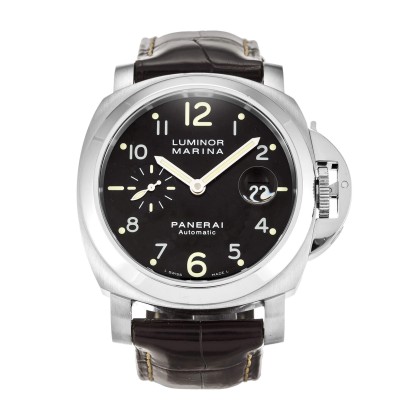 Best AAA Black Arabic Dial 44 MM Replica Panerai Luminor Marina PAM00164-44 MM