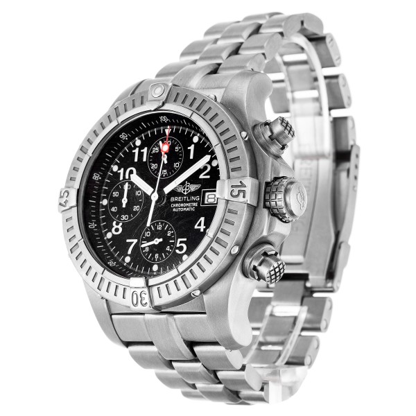 Best AAA Black Arabic Dial Replica Breitling Chrono Avenger E13360-44 MM