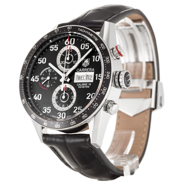 Best AAA Black Dial, Black Sub Dials Replica Tag Heuer Carrera CV2A10.FC6235-43 MM