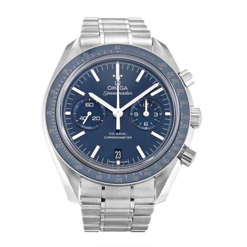 Best AAA Blue Baton Dial Replica Omega Speedmaster Moonwatch 311.90.44.51.03.001-44 MM