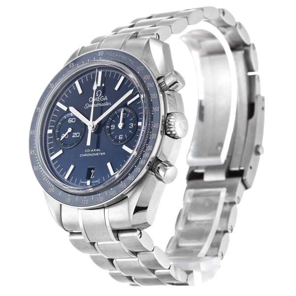 Best AAA Blue Baton Dial Replica Omega Speedmaster Moonwatch 311.90.44.51.03.001-44 MM