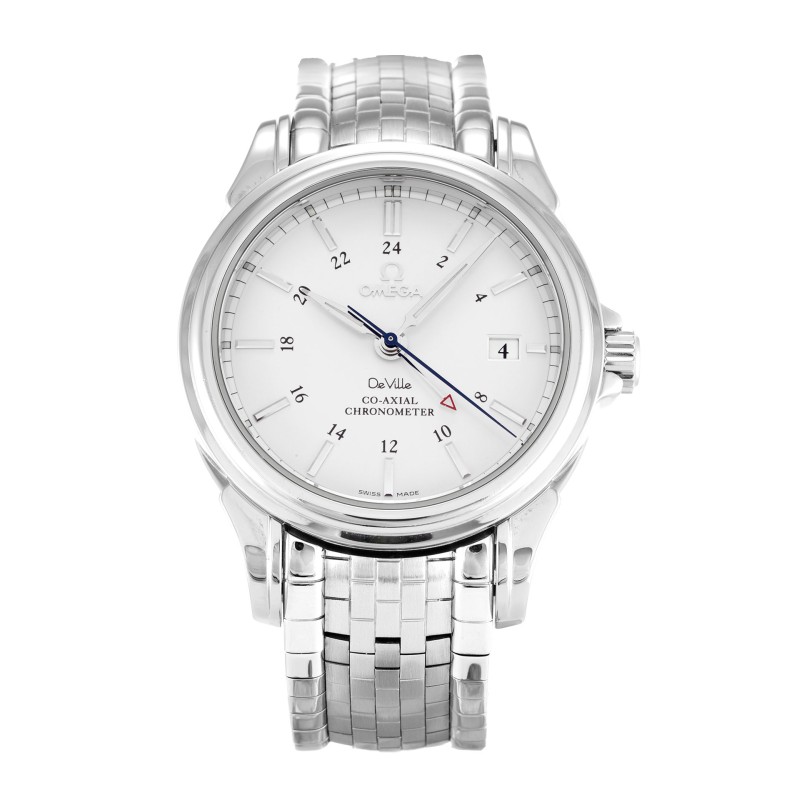 Best AAA White Baton Dial Replica Omega De Ville Co-Axial 4533.31.00-38.7 MM