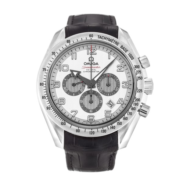 Best AAA Silve Arabic Dial Replica Omega Speedmaster Broad Arrow 321.13.44.50.02.001-44 MM