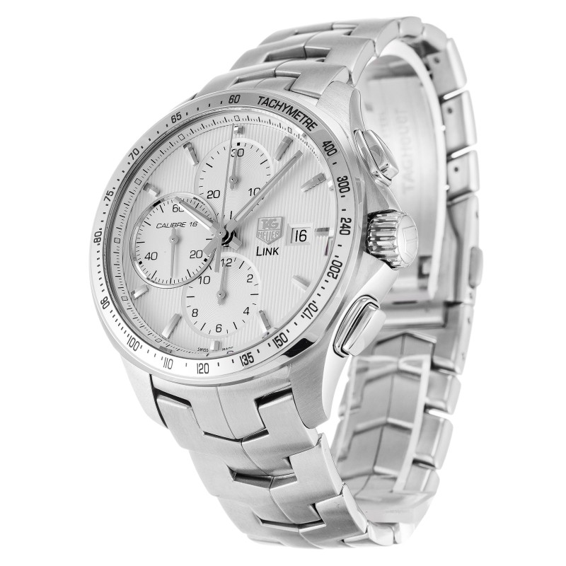 Best AAA Silver Dial Replica Tag Heuer Link CAT2011.BA0952-43 MM