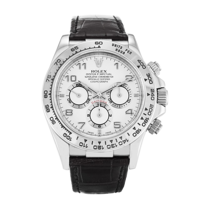 Best AAA White Arabic Dial 40 MM Replica Rolex Daytona 16519-40 MM