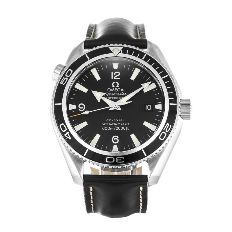 Best AAA Black Quarter Arabic Dial Replica Omega Planet Ocean 2901.50.37-42 MM