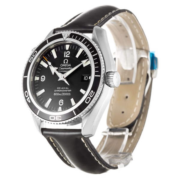 Best AAA Black Quarter Arabic Dial Replica Omega Planet Ocean 2901.50.37-42 MM