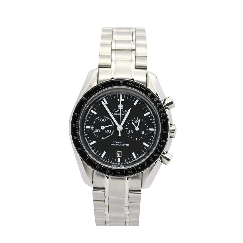 Best AAA Black Baton Dial Replica Omega Speedmaster Moonwatch 311.30.44.51.01.002-44 MM