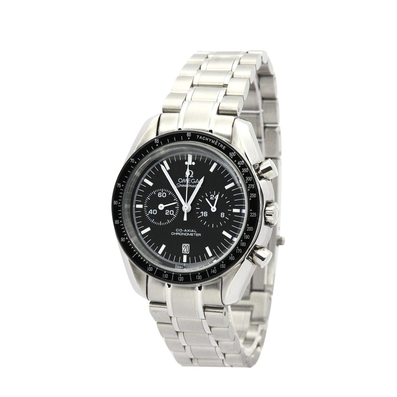 Best AAA Black Baton Dial Replica Omega Speedmaster Moonwatch 311.30.44.51.01.002-44 MM