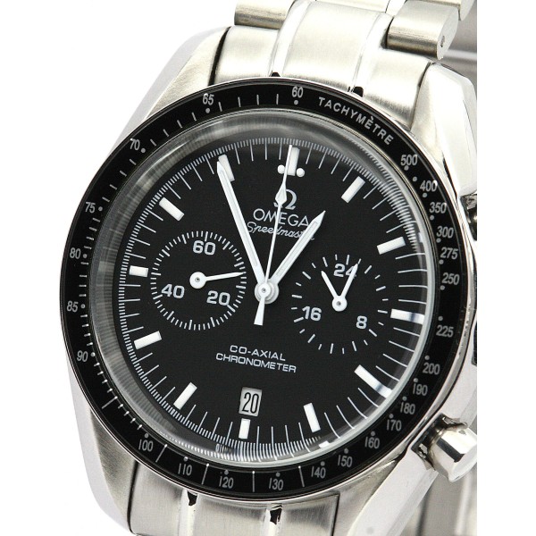 Best AAA Black Baton Dial Replica Omega Speedmaster Moonwatch 311.30.44.51.01.002-44 MM