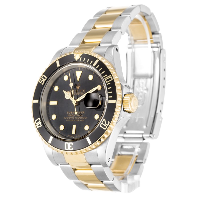 Best AAA Black Dial 40 MM Replica Rolex Submariner 16613-40 MM