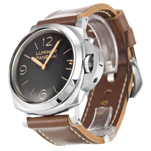 Best AAA Black Quarter Arabic Dial 47 MM Replica Panerai Luminor 1950 PAM00372-47 MM