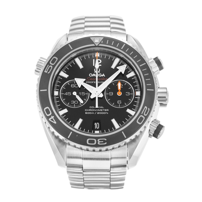 Best AAA Black Baton Dial 45.5 MM Men Replica Omega Planet Ocean 232.30.46.51.01.003-45.5 MM