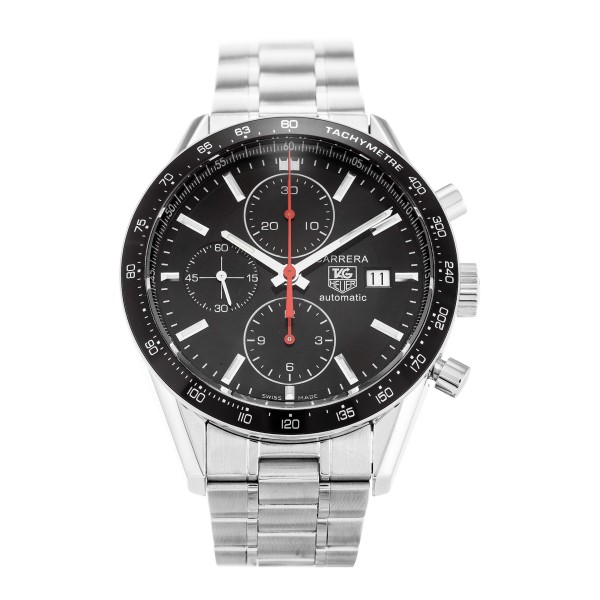 Best AAA Black Baton Dial Replica Tag Heuer Carrera CV2014.BA0794-41 MM