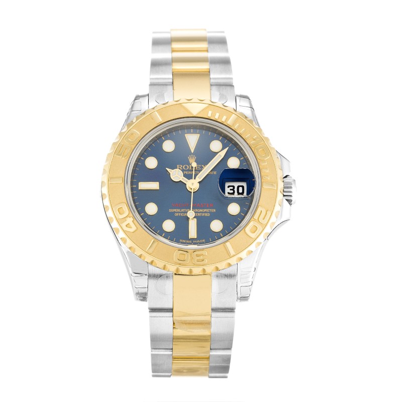 AAA Blue Baton Dial Replica Rolex Yacht-Master 169623-29 MM