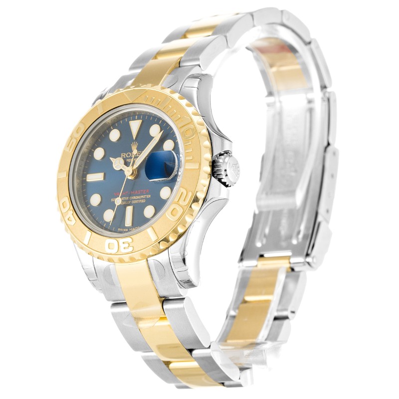 AAA Blue Baton Dial Replica Rolex Yacht-Master 169623-29 MM