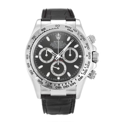 UK Best Black Baton Dial Replica Rolex Daytona 116519-39 MM