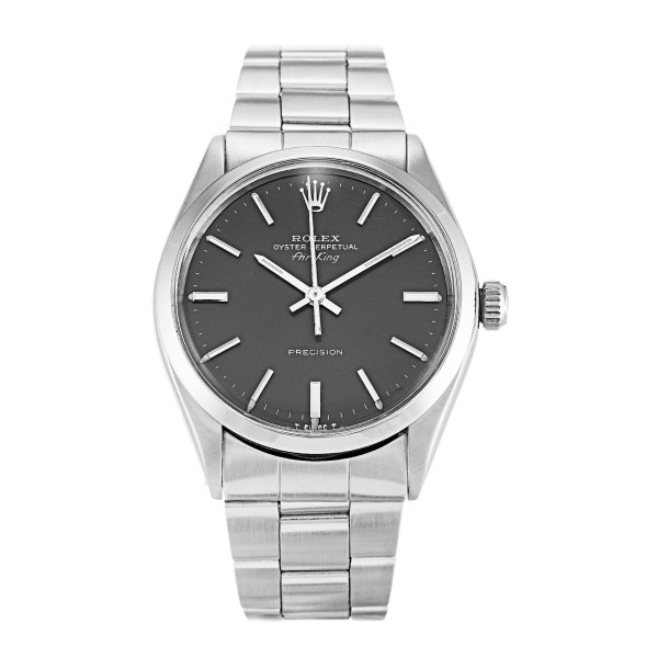 Best AAA Grey Baton Dial Replica Rolex Air-King 5500-34 MM