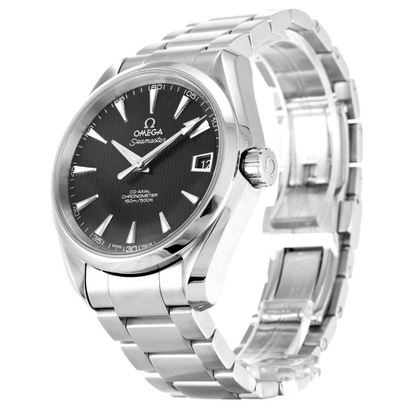 Best AAA Black Baton Dial Replica Omega Aqua Terra 150m Gents 231.10.39.21.01.001-38.5 MM