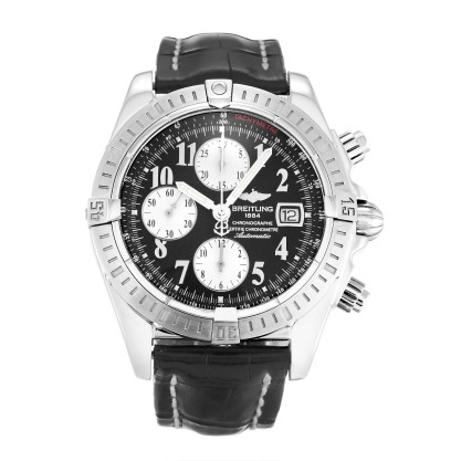 Best AAA Black Baton  Dial Replica Breitling Chronomat Evolution A13356-43.7 MM