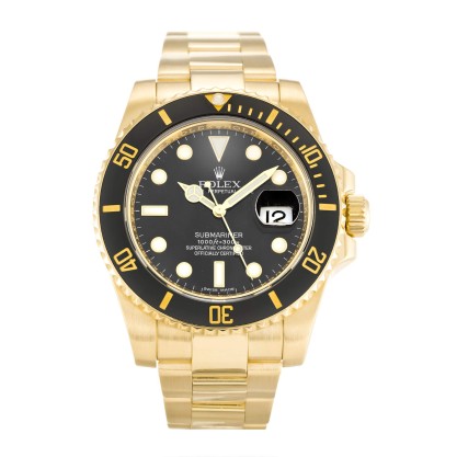 Best AAA Black Brown Dial Replica Rolex Submariner 116618 LN-40 MM