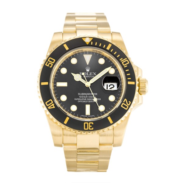 Best AAA Black Brown Dial Replica Rolex Submariner 116618 LN-40 MM