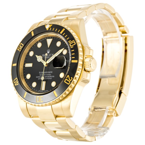 Best AAA Black Brown Dial Replica Rolex Submariner 116618 LN-40 MM