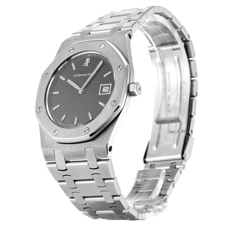 Best AAA Black Baton Dial 33 MM Women Replica Audemars Piguet Royal Oak 15000ST-33 MM