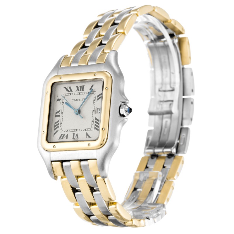 Best AAA White Roman Numeral Dial Replica Cartier Panthere 83083444-33 MM