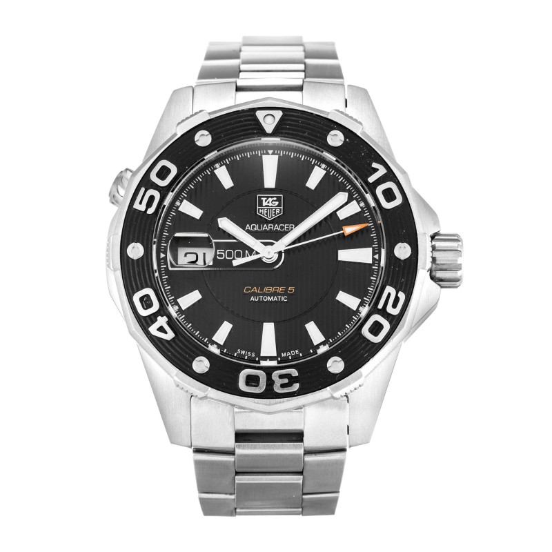 UK Best Black Baton Dial Replica Tag Heuer Aquaracer WAJ2110.BA0870-43 MM