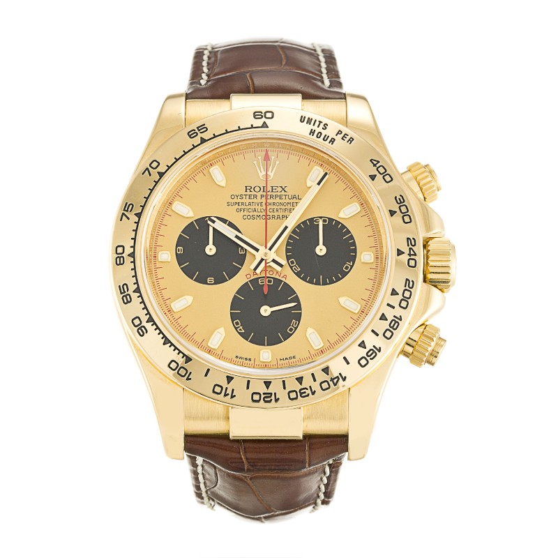 Best AAA Gold Dial Replica Rolex Daytona 116518-40 MM