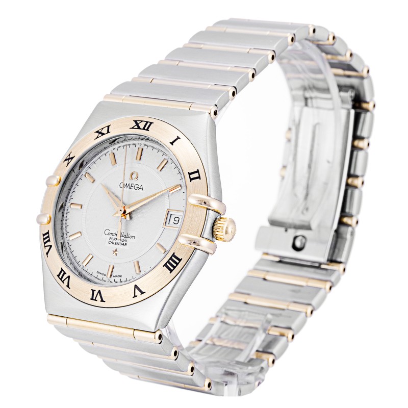 Best AAA Silver Baton Dial Replica Omega Constellation 1252.30.00-33.5 MM