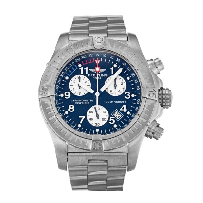 Best AAA Blue Arabic Dial Replica Breitling Chrono Avenger M1 E73360-44 MM