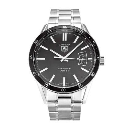 Best AAA Black Baton Dial Replica Tag Heuer Carrera WV211M.BA0787-39 MM