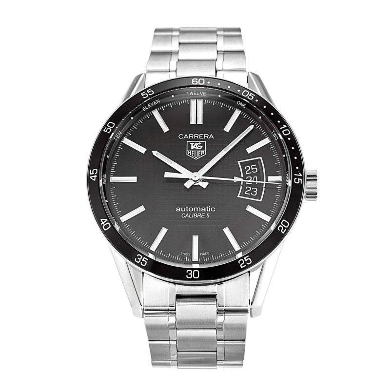 Best AAA Black Baton Dial Replica Tag Heuer Carrera WV211M.BA0787-39 MM