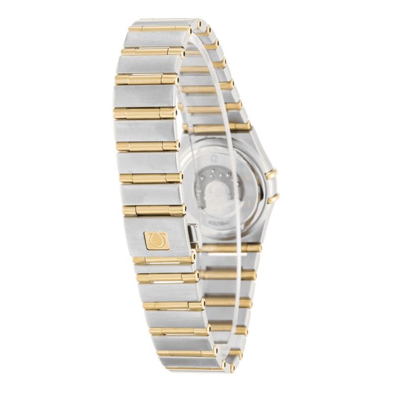 Best AAA Champagne Diamond Dial Replica Omega Constellation Mini 1267.15.00-22.5 MM