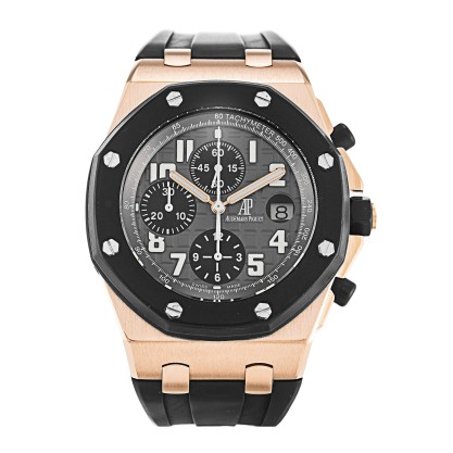 Best AAA Grey Arabic Dial Replica Audemars Piguet Royal Oak Offshore 25940OK.OO.D002CA.01.-44 MM