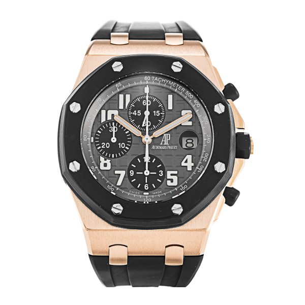 Best AAA Grey Arabic Dial Replica Audemars Piguet Royal Oak Offshore 25940OK.OO.D002CA.01.-44 MM