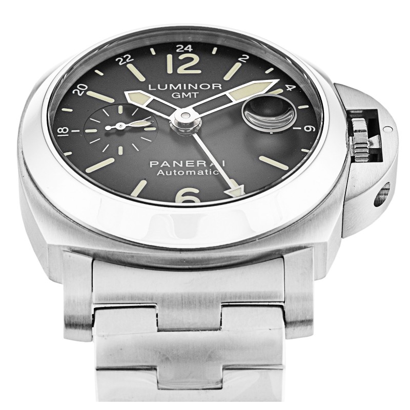 Best AAA Black Baton Dial 44 MM Replica Panerai Luminor GMT PAM00297-44 MM