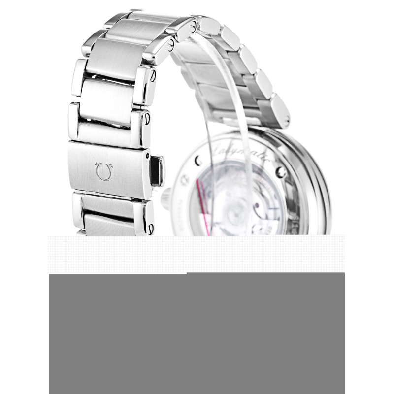 Best AAA Mother of Pearl - White Diamond Dial Replica Omega De Ville Ladymatic 425.35.34.20.55.001-34 MM