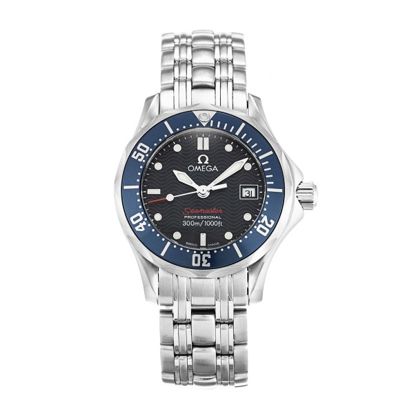 Best AAA Blue Baton Dial Replica Omega Seamaster 300m Men's 2224.80.00-41 MM